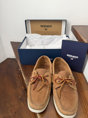 Sebago Docksides μοκασίνια σαν καινούργιο, καφέ