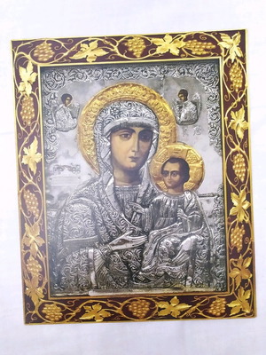 Religious paper icons set of 3 pieces like new