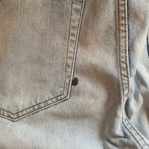 H&M Jeans with Elastic and Drawstring used, Size M, Blue