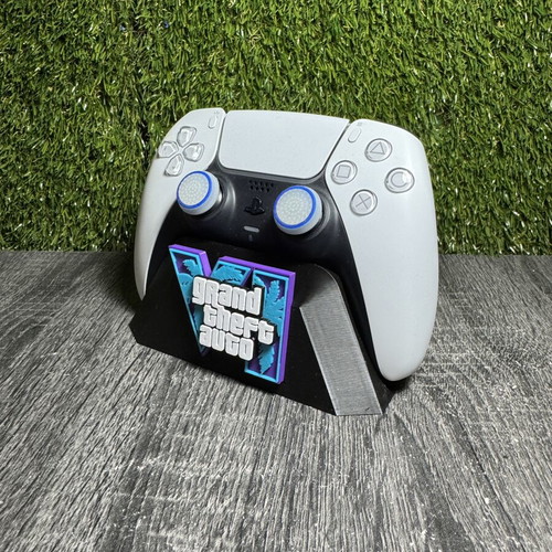 PS5 DualSense Controller Stand GTA VI 3D Printed