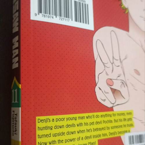 Chainsawman 11 manga like new