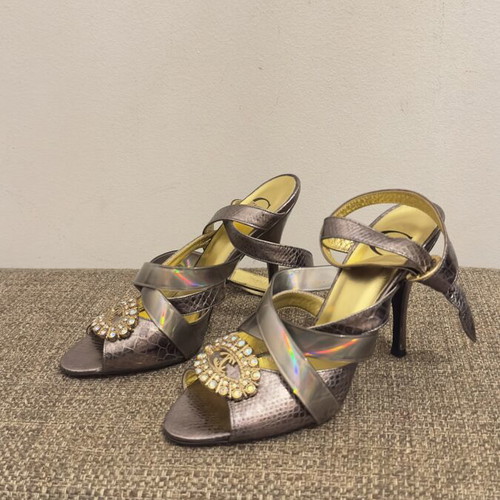Just Cavalli sandals new, size 37, leather with rhinestones
