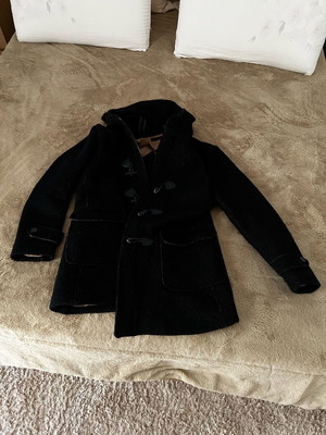 Montgomery Manetti coat used, size Medium, navy blue