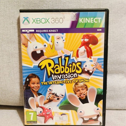 Rabbids Invasion The Interactive TV Show Xbox 360 used
