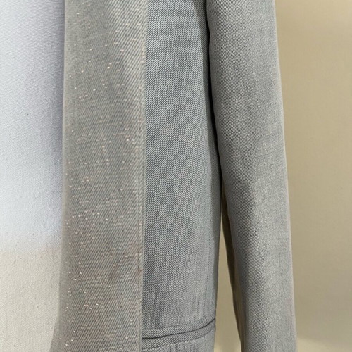 Zadig & Voltaire jacket used, gray and blue, size M