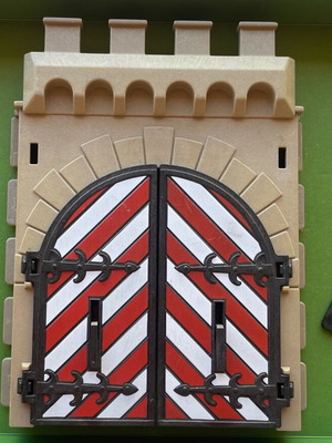 Playmobil castle gate like new