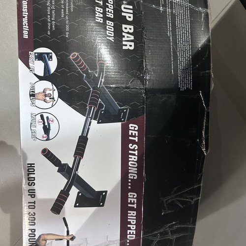 Pull up wall bar without screws