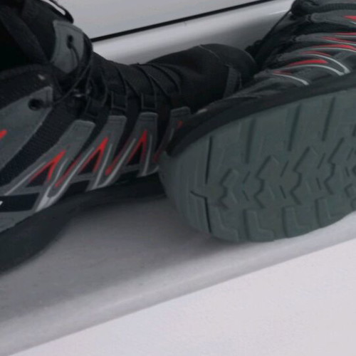 Salomon XA Pro CS Waterproof kids boots like new, size 38, black and grey