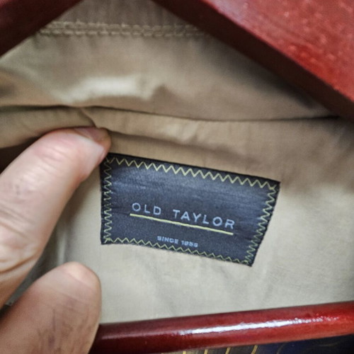 Old Taylor men's spring and summer jacket beige like new, XL