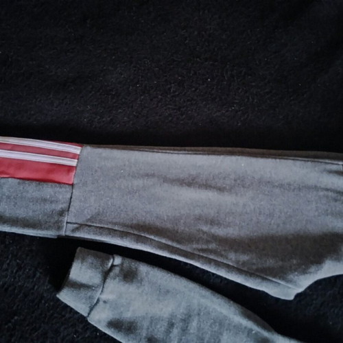 Adidas sweatshirt jacket used for 5-6 years old, grey