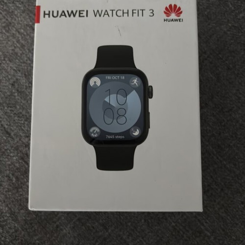 Huawei Watch Fit 3 with 2 Extra Straps and 2 Screen Protectors like new
