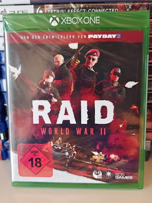 Raid World War II Xbox One new, sealed