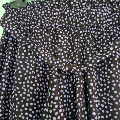 Funky Buddha summer pants size medium new, viscose lilac and black