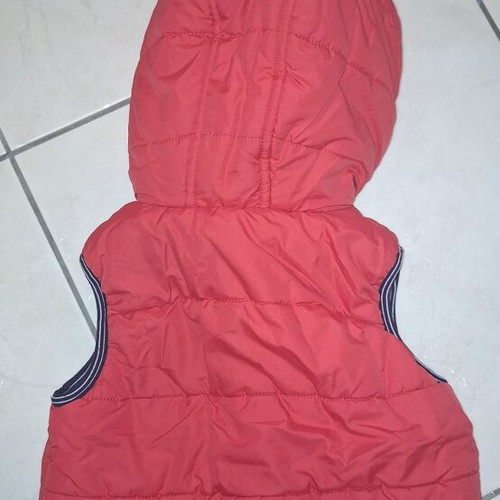 Marasil sleeveless jacket with hood for 2 years, 92 cm