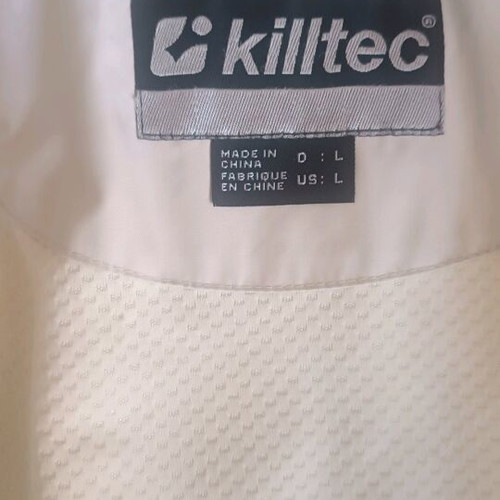 Killtec αδιάβροχο αντιανεμικό μπουφάν μέγεθος L μεταχειρισμένο, μπεζ