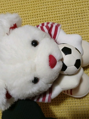 Olympiakos teddy bear like new