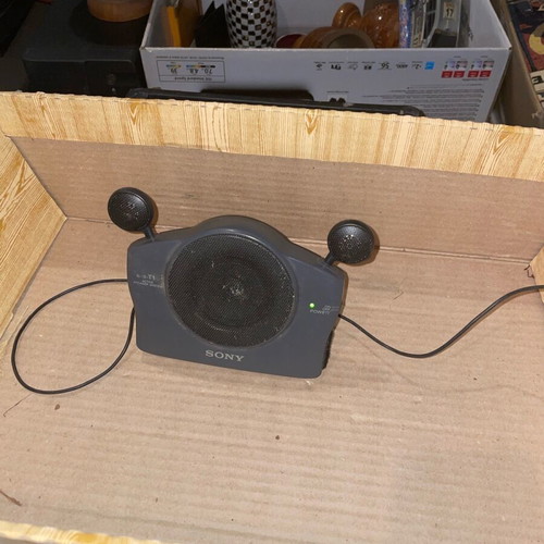 Sony Speaker System SRS-T1 speaker used, collectible