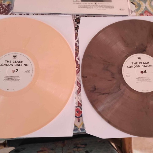 The Clash London Calling double colored vinyl album new