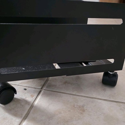 Computer tower base with wheels like new