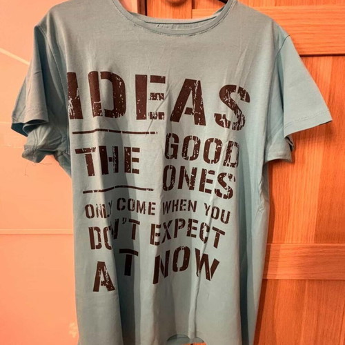 Sleeveless T-shirt turquoise size M like new