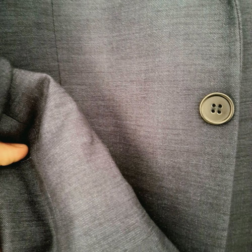 Men's blazer suit new, blue, size S
