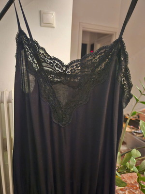 Ολόσωμο lingerie σορτς Oysho like new, μαύρο
