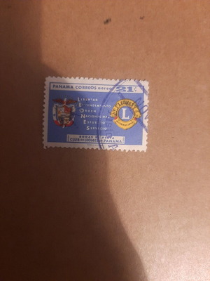 Collectible stamp from Panama like new