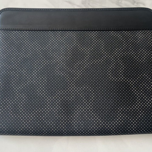 Tous luxury black document organizer briefcase