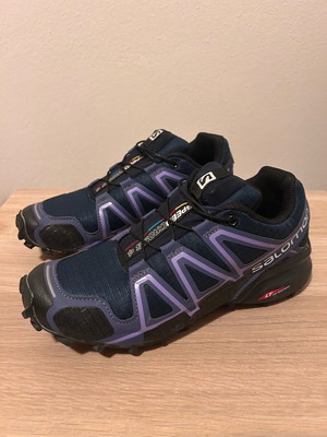 Salomon Speed Cross 4 νούμερο 38 σαν καινούργιο, μωβ αθλητικά παπούτσια