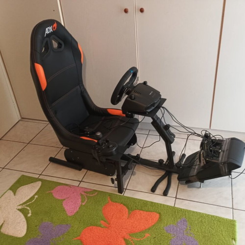 Complete racing simulator setup