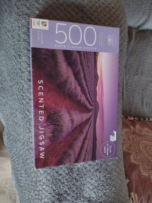 Scented puzzle used, 500 pieces
