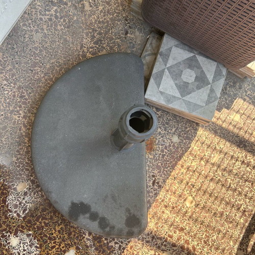 IKEA stone umbrella base used