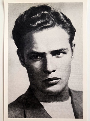 Καρτ Ποσταλ Marlon Brando 1986 σε άριστη κατάσταση