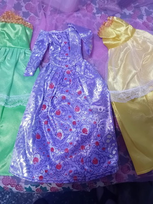Doll dresses set of 3 new for 12" dolls