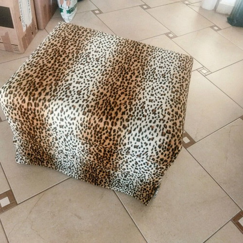 Stool Animal Leopard like new