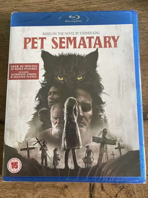Pet Sematary Blu-ray brand new, horror thriller with subtitles