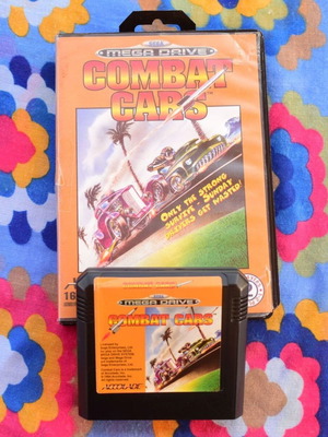 Combat Cars Sega Mega Drive game used, good to like-new condition