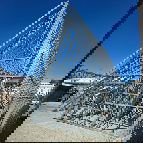 House from Pre-Galvanized Metal Construction Smart on SMA A frame 42 sqm