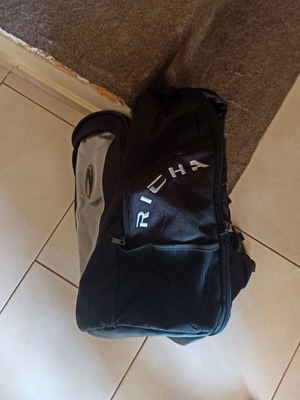 Richa motorcycle bag like new with laptop compartment and secure fastenings