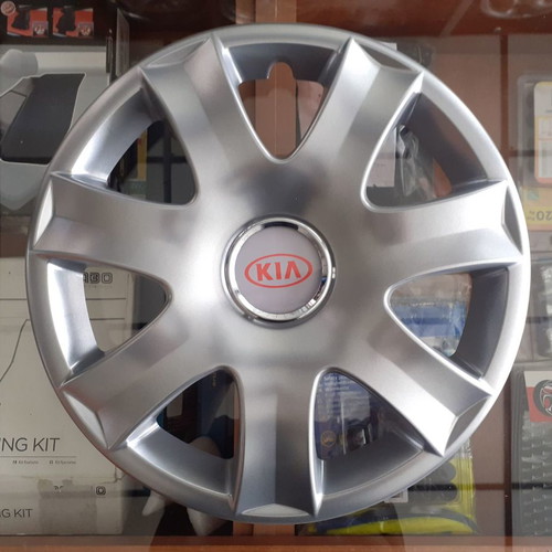 Τάσια τροχών 14'' Kia νέα, ασημί, σετ 4 τεμαχίων