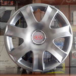 Τάσια τροχών 14'' Kia νέα, ασημί, σετ 4 τεμαχίων