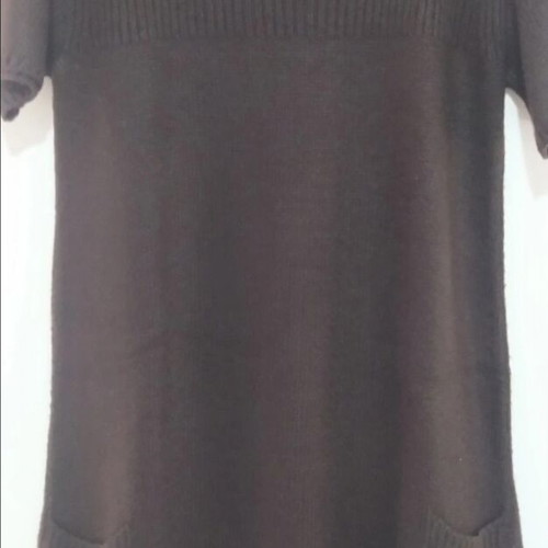 Zara knitted dress used, brown, size M for women or teens