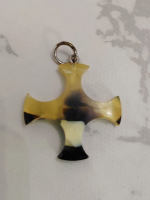 Vintage cross from the 70s, used