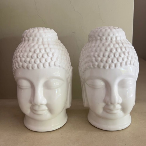 Statues new, set of 2 pieces, 20 cm height