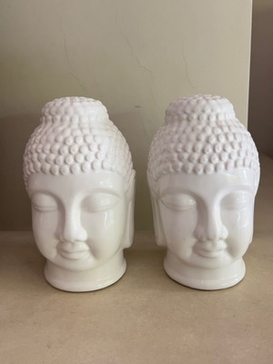 Statues new, set of 2 pieces, 20 cm height