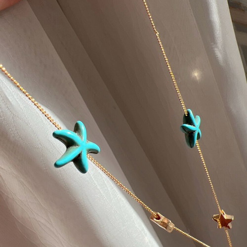Necklace with stars brand new from closed boutique