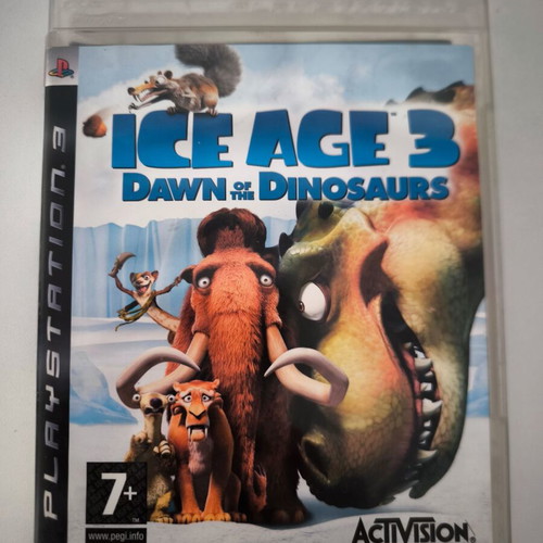 Ice Age 3: Dawn of the Dinosaurs PS3 game like new, kids
