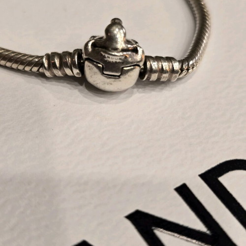Pandora Disney Mickey Mouse silver women's bracelet like new, size 17