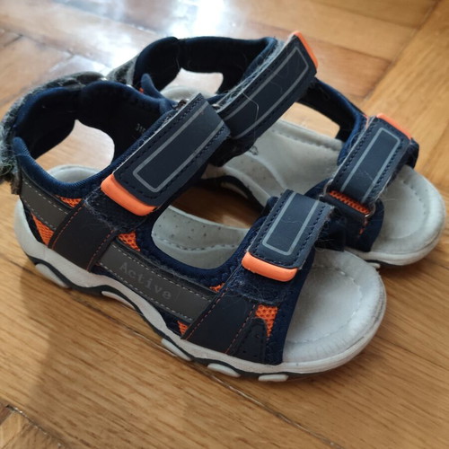 Boys' shoes size 26, sandals, slippers and boots set