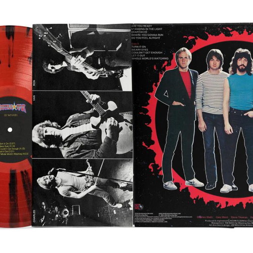 Shooting Star III Wishes 2024 vinyl LP new, red/black splatter